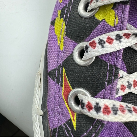 Converse Harley Quinn Jocker DC High Top Chuck Taylor Sneakers Men’s 7 Womens 9 - Picture 9 of 12